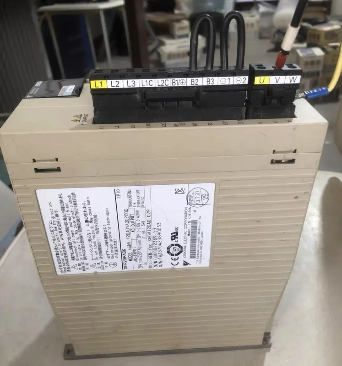 리퍼 1.5kW 드라이브 SGDV-120A01A002000