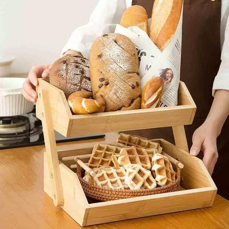 베이커리 계단식 진열대 빵매대 쇼케이스 업소용 디스플레이 랙 스탠드 - 상세 이미지 2