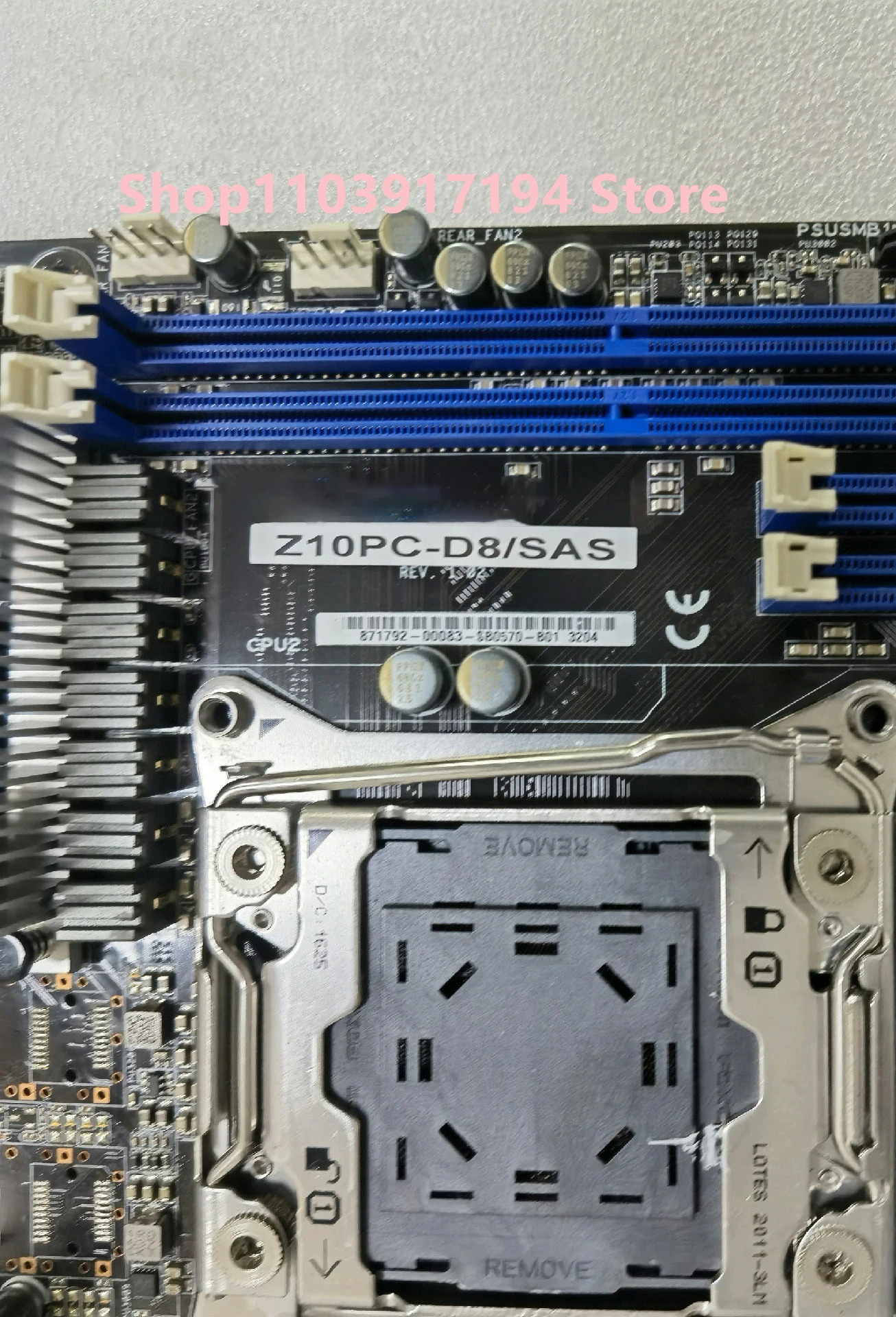 ASUS호환 Z10PC-D8 SAS듀얼 네트워크 카드 마더보드 2 회로 X99 DDR4