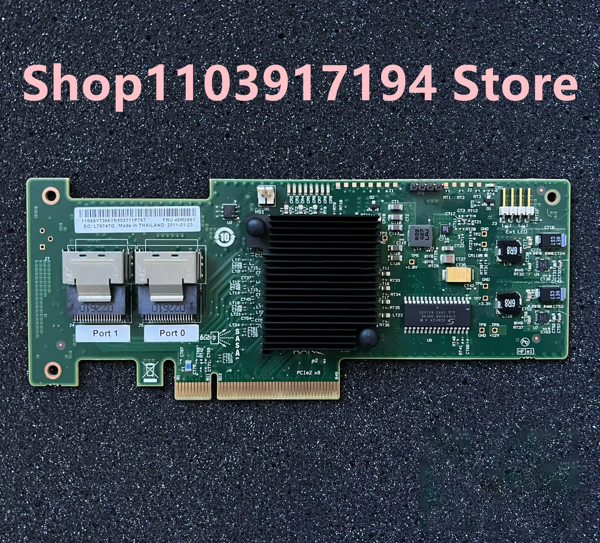 6G SAS 어레이 카드 IBM 46M0861 68Y7366 46C8928 46C8926 M1115