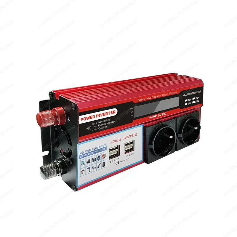 차량인버터 전원 변환기 4USB 차량충전기 12V 24V