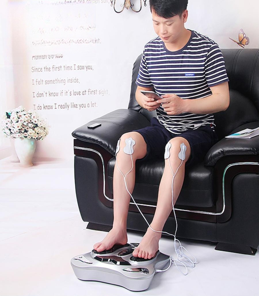 발마사지기 발가락 종아리 허벅지 전신 온열 혈액순환 피로회복 집에서 사용 - 상품 이미지