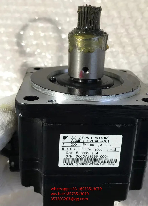 Yaskawa SGM호환PH-02BAEJC61 CP-25C-21-J603B-SP 서보모터 HD 감속기 200W