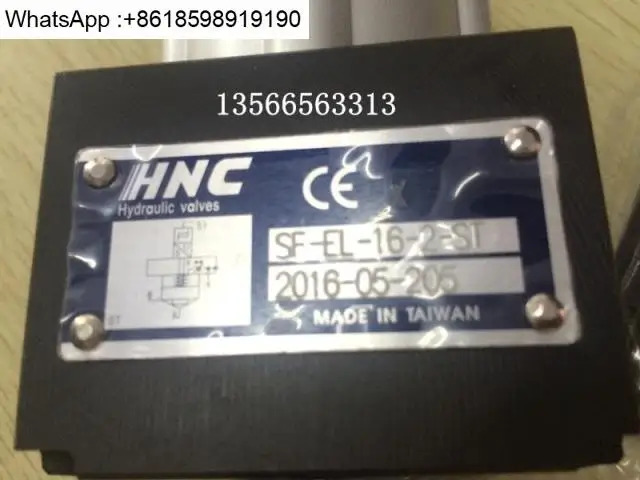 액세서리 유압 안전 밸브 SF-EL-16-2-ST 카트리지