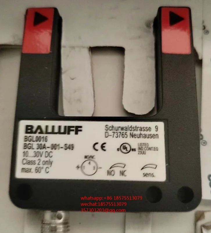 Balluff BGL0016 BGL30A-001-S49 광전센서 BNI004M신
