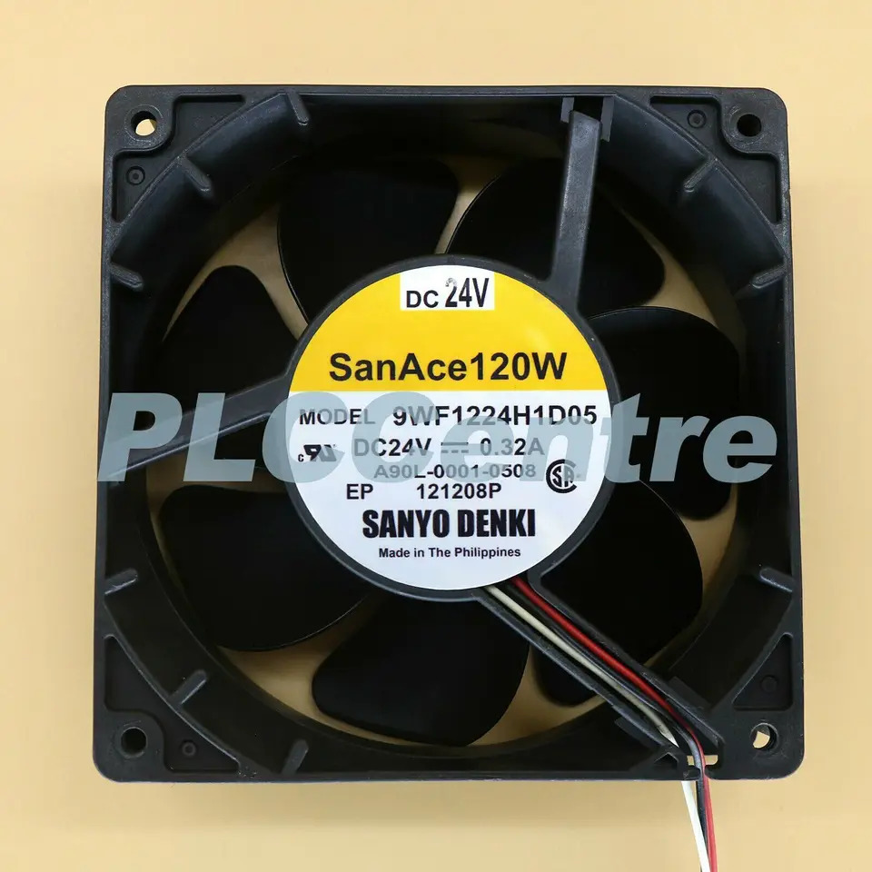 Sanace120W 냉각팬 Fanuc DC24V 0.32A 9WF1224H1D05 신 A90L-0001-0508