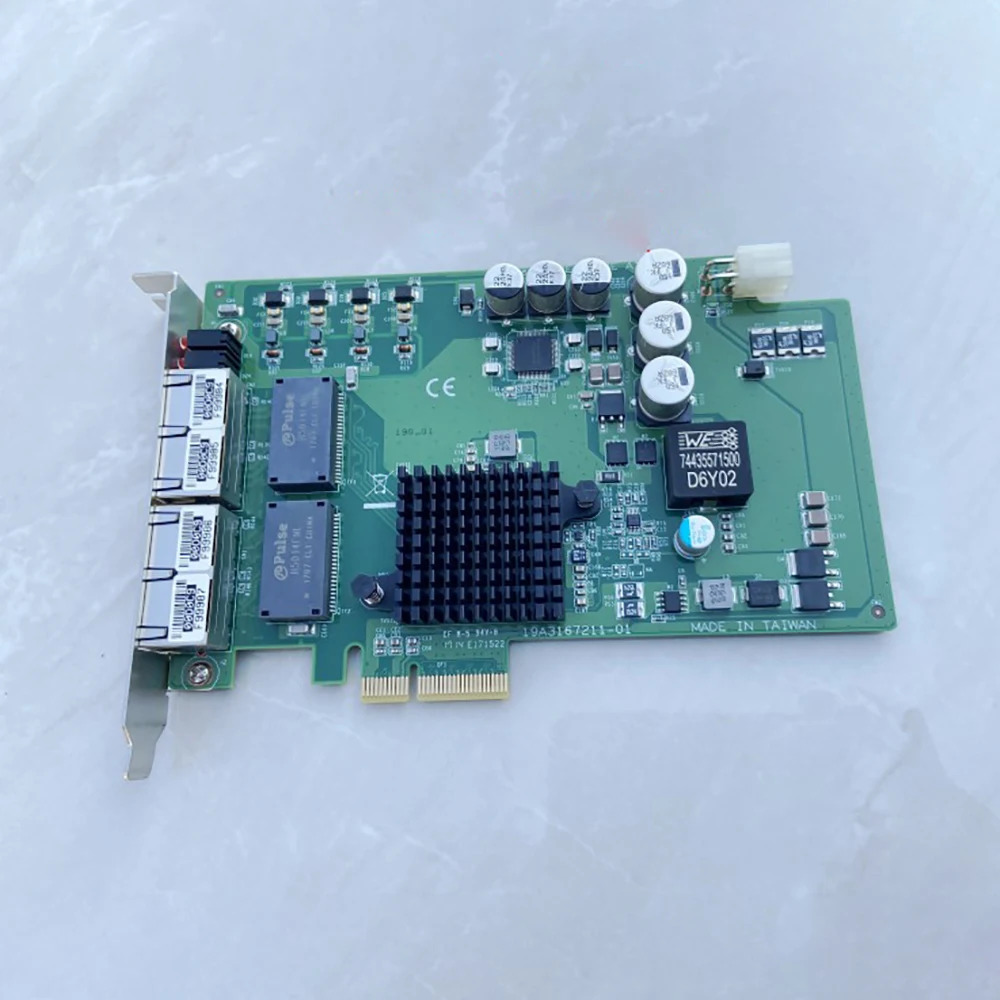 어드밴텍 PCIE-1672E PCIE-1674E4포트 시각적 이미지 수집 카드 POE 네트워크