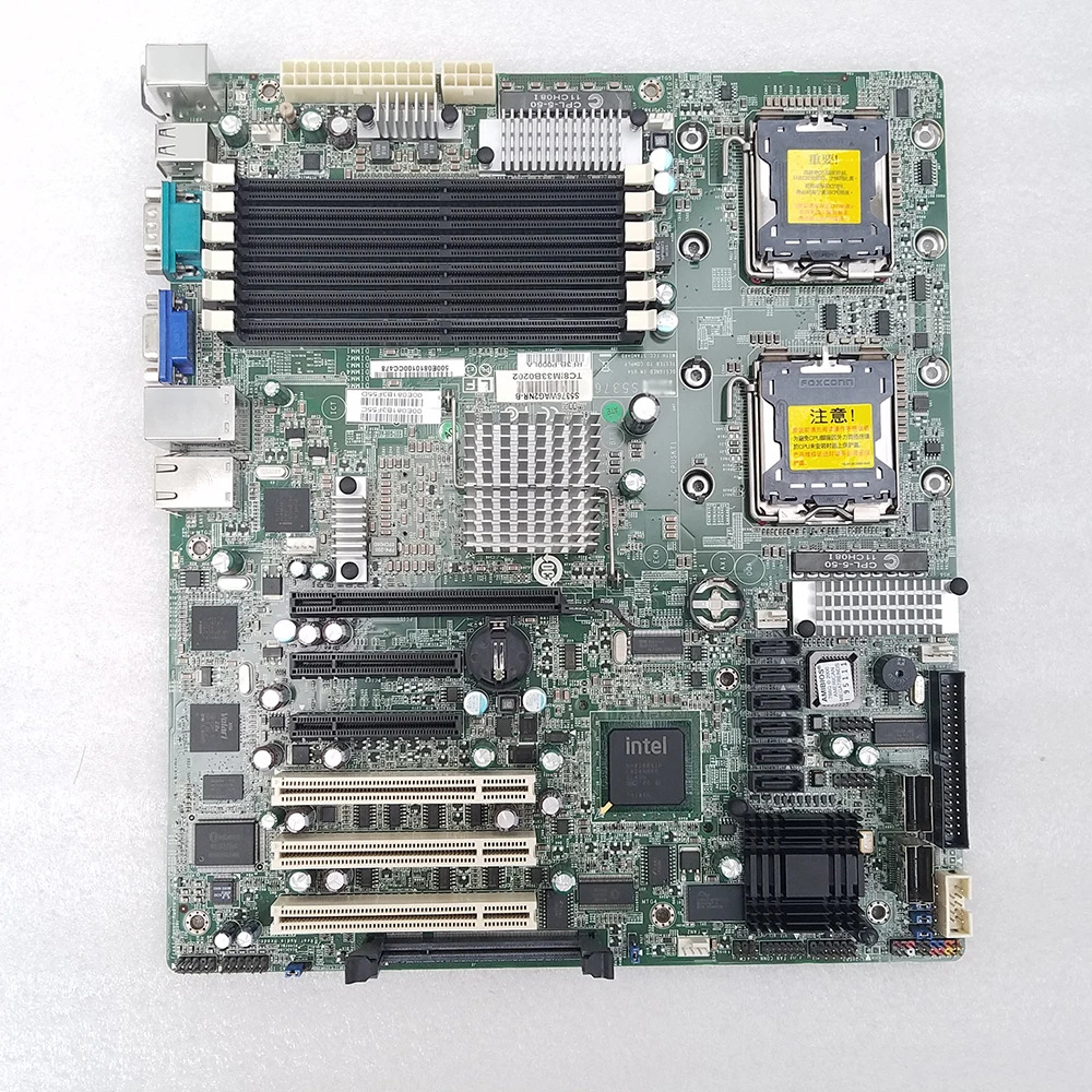 오리지널 서버 마더보드 TYAN S5376 S5376WAG2NR LGA771 SAS 리퍼