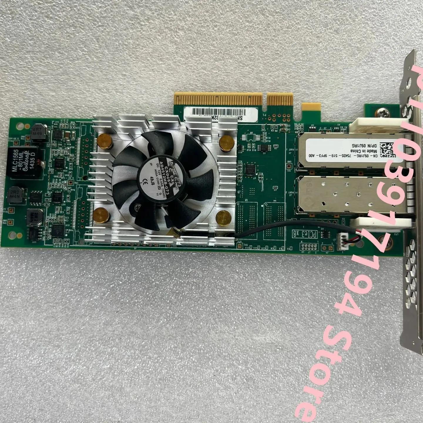 이채널 광섬유 HBA 카드 QLE2662-DEL 네트워크 DELL QLE2662 9J1RG 7JKH4 16Gb