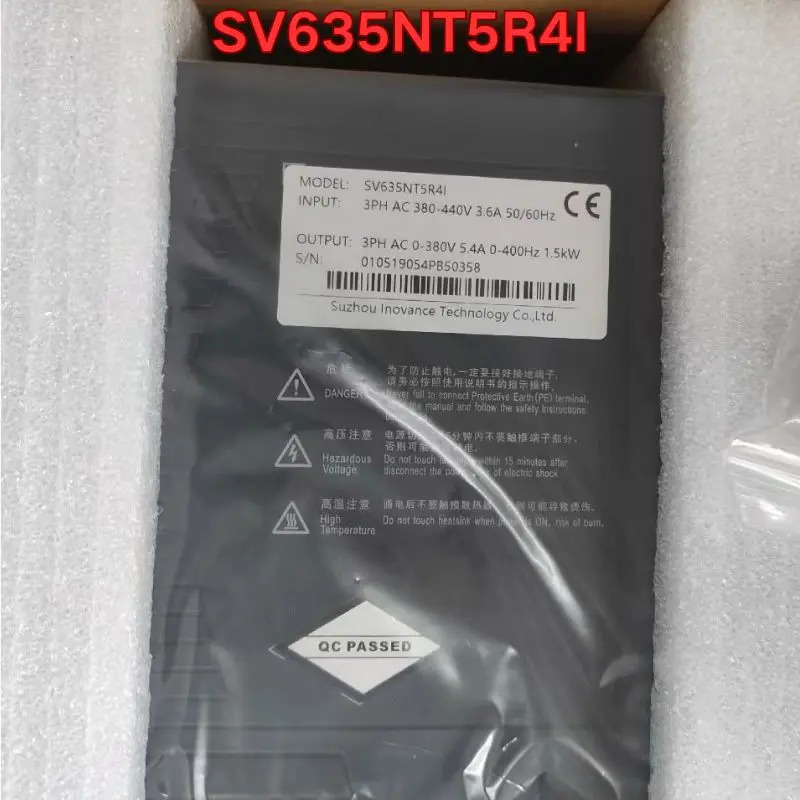 오리지널 서보 드라이브 SV635NT5R4I 신