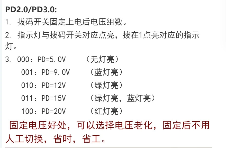 Luotie toolstype-c 고속 충전 미끼 PD 프로토콜 리퍼 보드 충전기 에이징 PD2.03.0QC3.04.0 지원