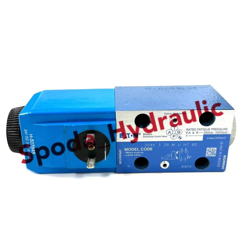 DG4V32BMUH760 859210 유압 솔레노이드 밸브 DG4V-3-2B-M-U-H7-60Vickers