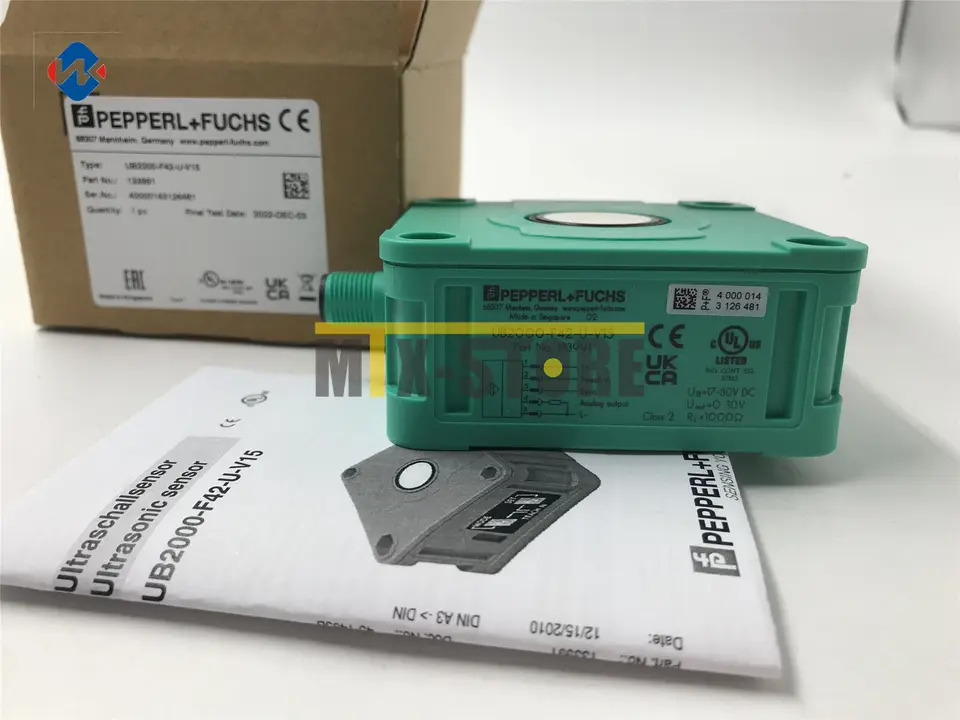PEPPERL FUCHS UB2000-F42-U-V15 PLC 초음파 센서 신