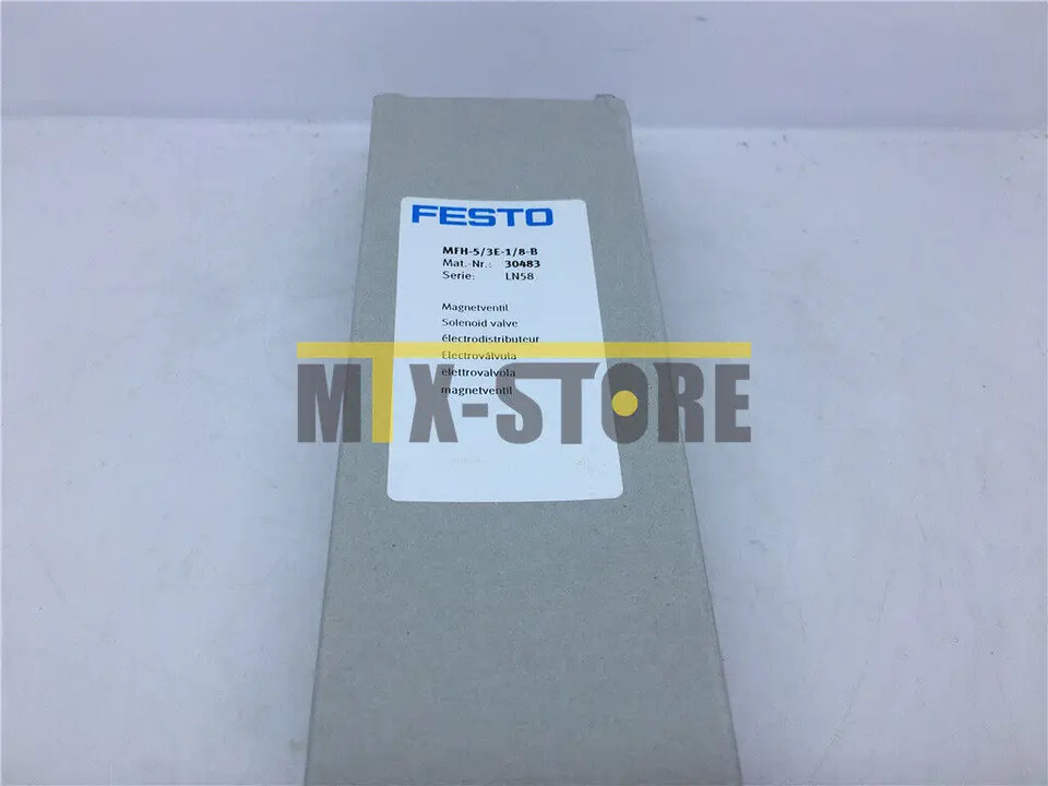 Festo 솔레노이드 밸브 MFH-5 3E-1 8-B 30483