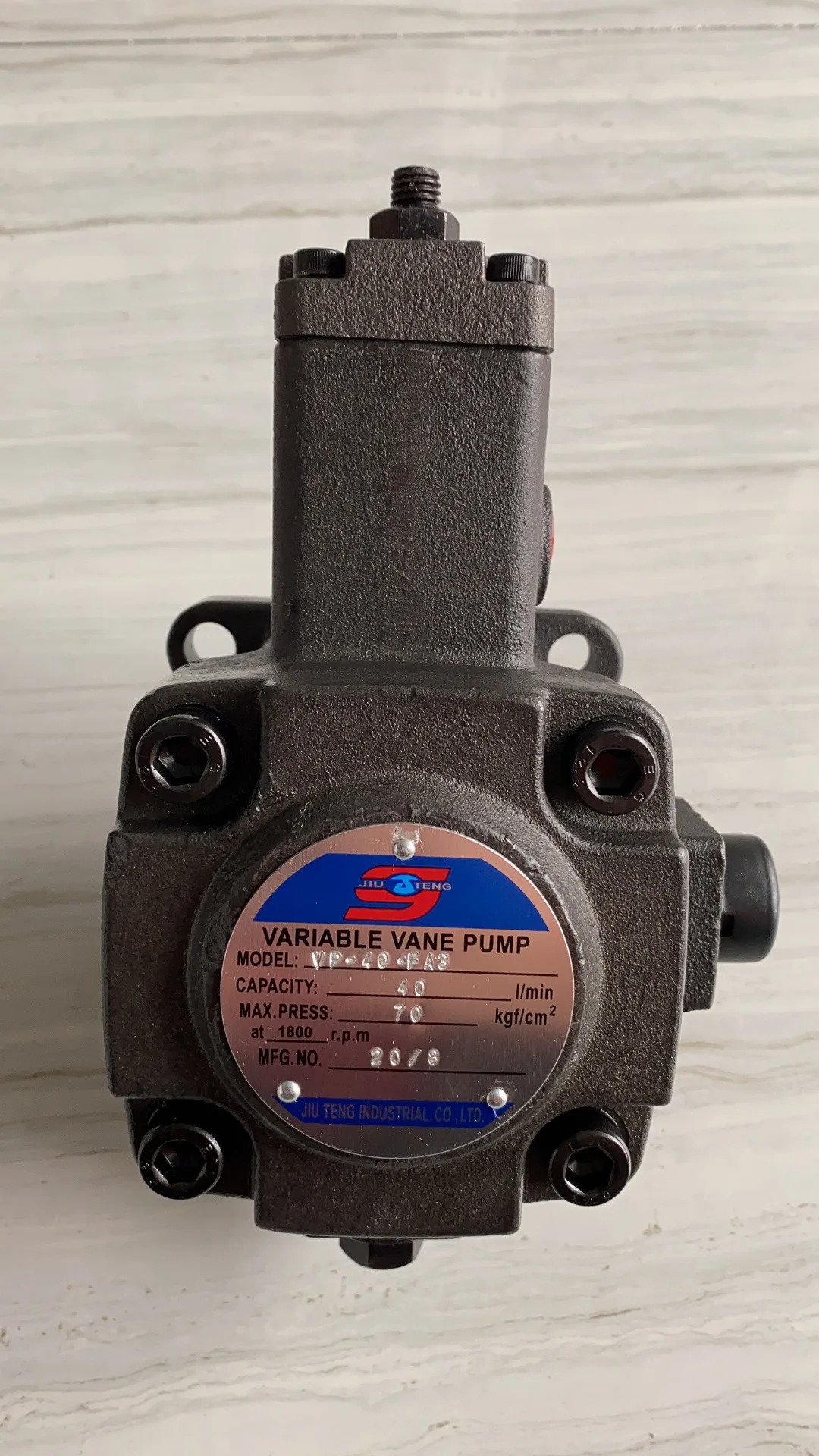 JIU TENG 베펌프 가변 모델 VP-40-FA3 INDUSTR14L CO.LTD