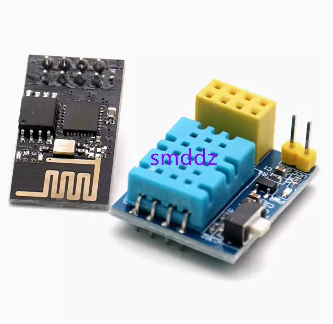 10pcs / ESP8266 온도 습도 WiFi 노드 모듈DHT11ESP-01에는 무선 모듈이 포함되어 있습니다.