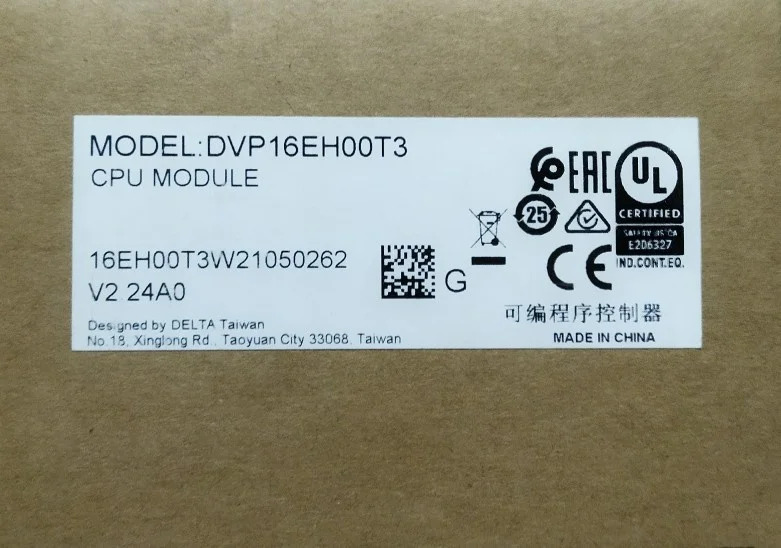 델타 EH 호스트 포장 DVP16EH00T3 신