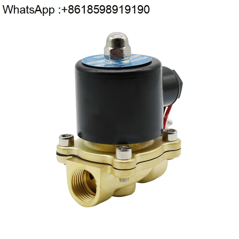 상시 닫힘 솔레노이드 워터 밸브 2w - 160-15/2 w 025 08 제어 4분 6분 1인치 220V