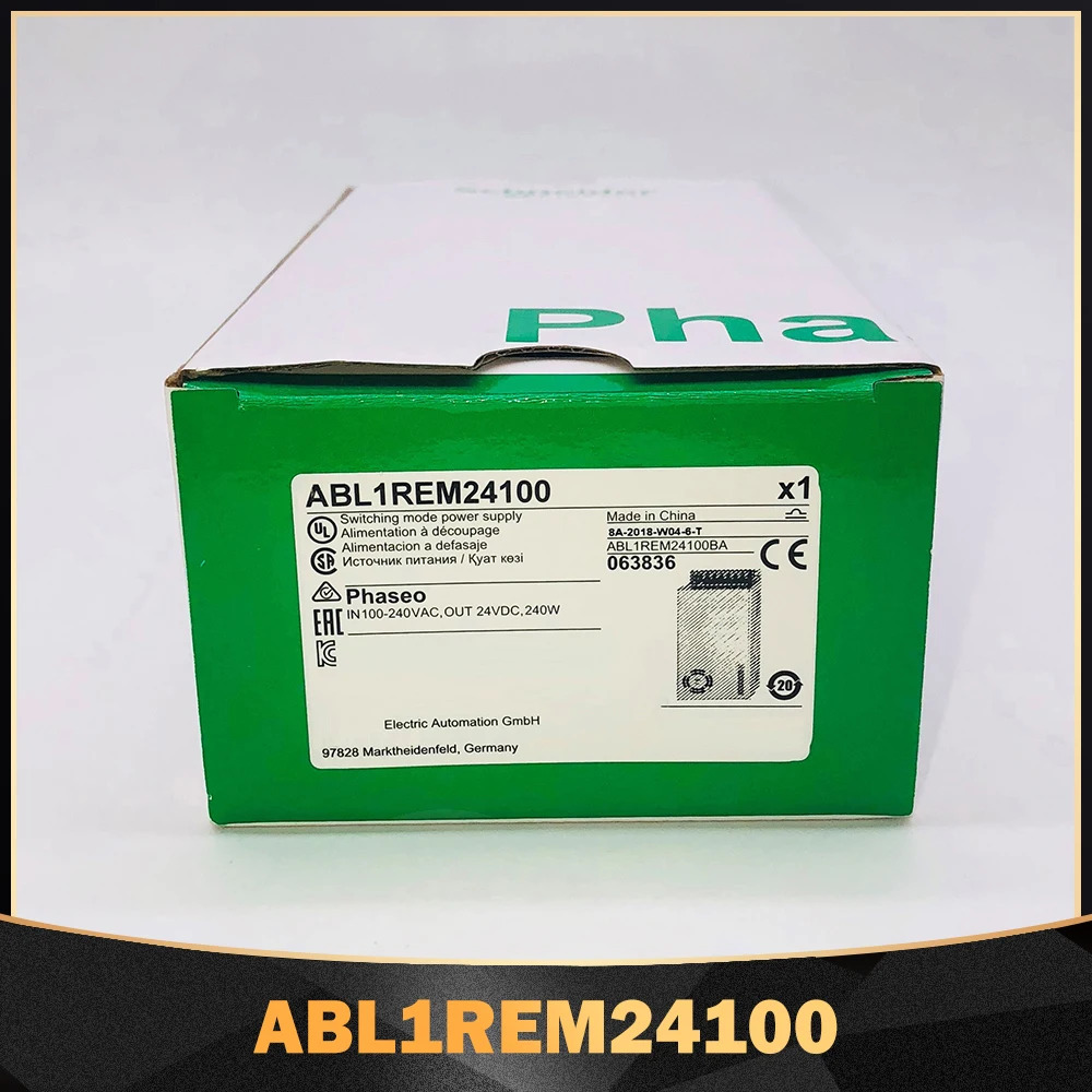 슈나이더 ABL1REM2410024VDC 10A 240W 단상 스위칭 모드 전원공급장치