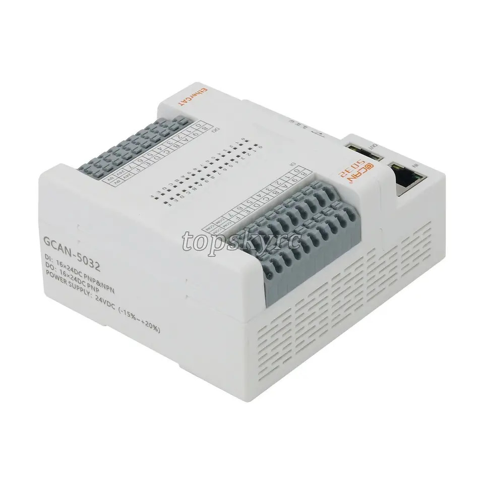 원격 IO 모듈 디지털 2CH EtherCAT 16CH DI DO GCAN-5032
