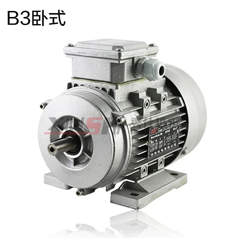알루미늄 쉘 모터 3상비동기 AC 1400 YS7114 0.25KW 380V