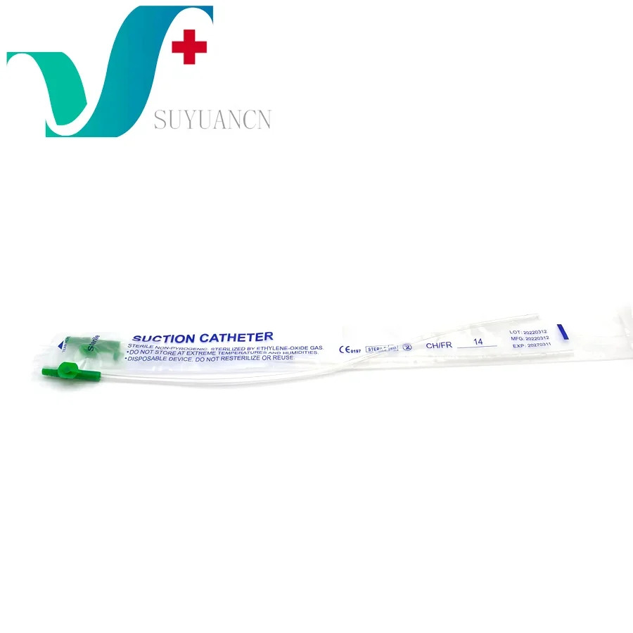 Suyuan 일회흡입 튜브 카테터 Fr14 X-Ray 라포함