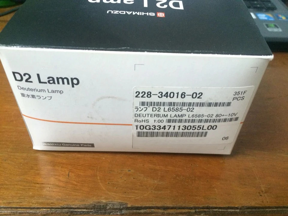 For Used Shimadzu Deuterium L10 A20A Liquid Chromatography Accessories Consumables