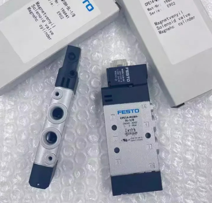 FESTO 솔레노이드 밸브 CPE14-M1BH-5L-QS-6 196911 신