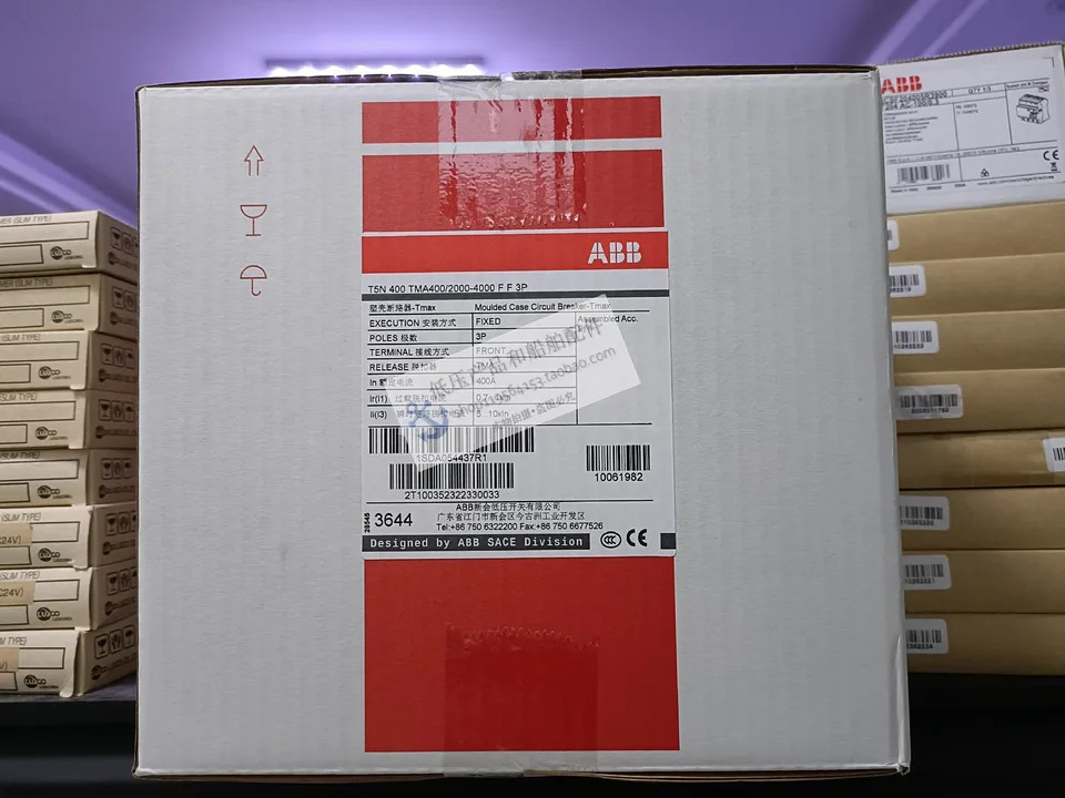 오리지널 ABB 몰드 케이스 회로차단기 T5N400 TMA320/1600-3200 FF 3P 10061981 신