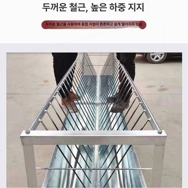 사료통 양 돼지 먹이통 대형 송아지 배식통 건초 축사 단면 1.5m 1.1m - 상세 이미지 4