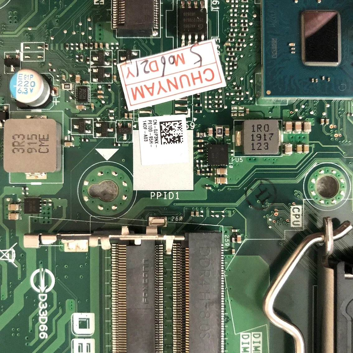 DELL Optipiex 3050 마이크로 마더보드 D8-MFF-BF CN-0JP3NX JP3NX 0JP3NX 메인보드 완전 작동 리퍼