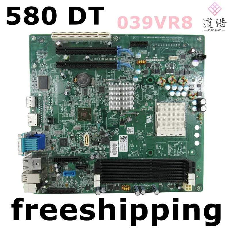 Dell Optiplex 580 DT 마더보드CN-039VR8 039VR8 39VR8 DDR3 메인보드 완전 작동 리퍼