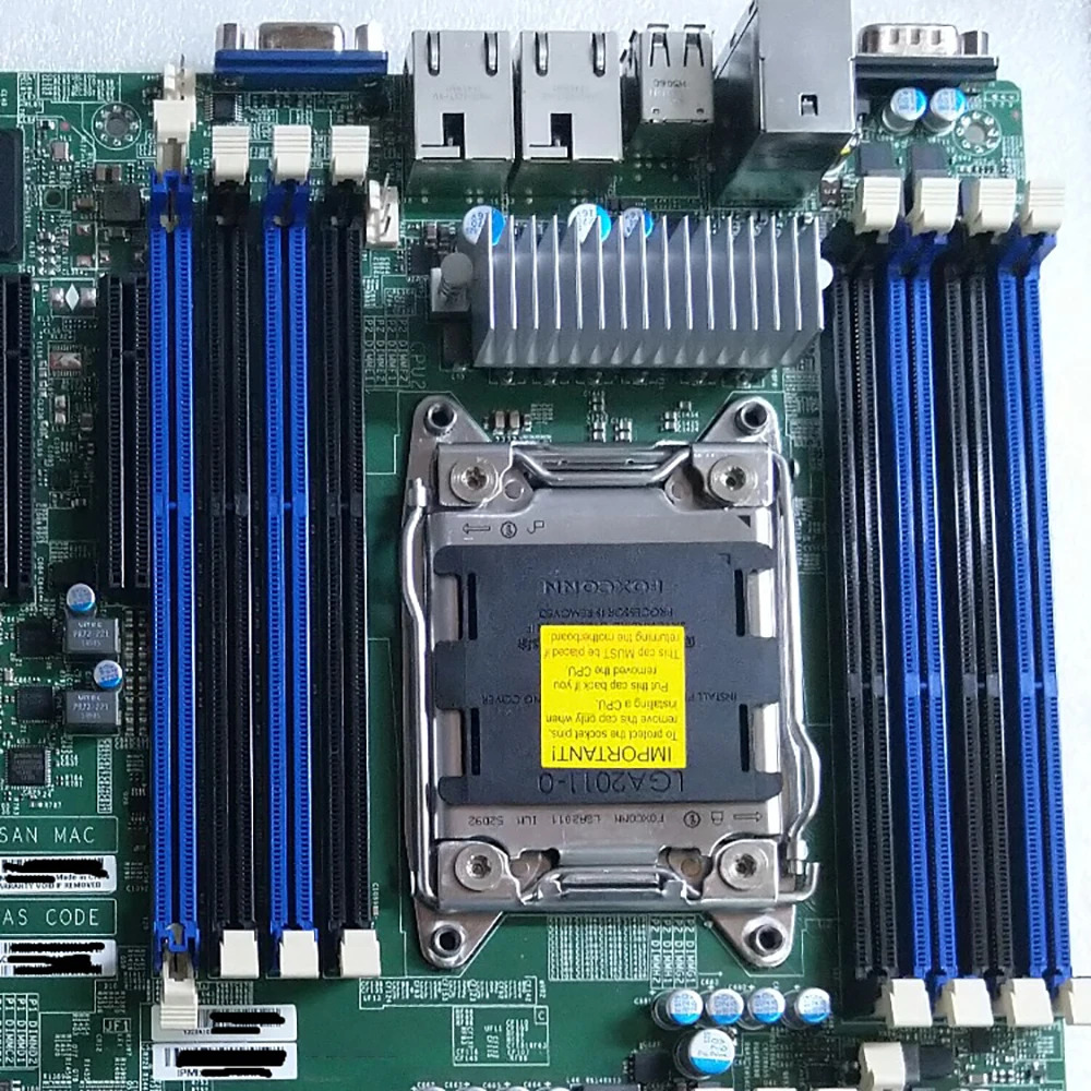 Supermicro X9DRH-iF 서버 마더보드 Xeon E5-2600 V1/V2 군 LGA2011 ECC DDR3용