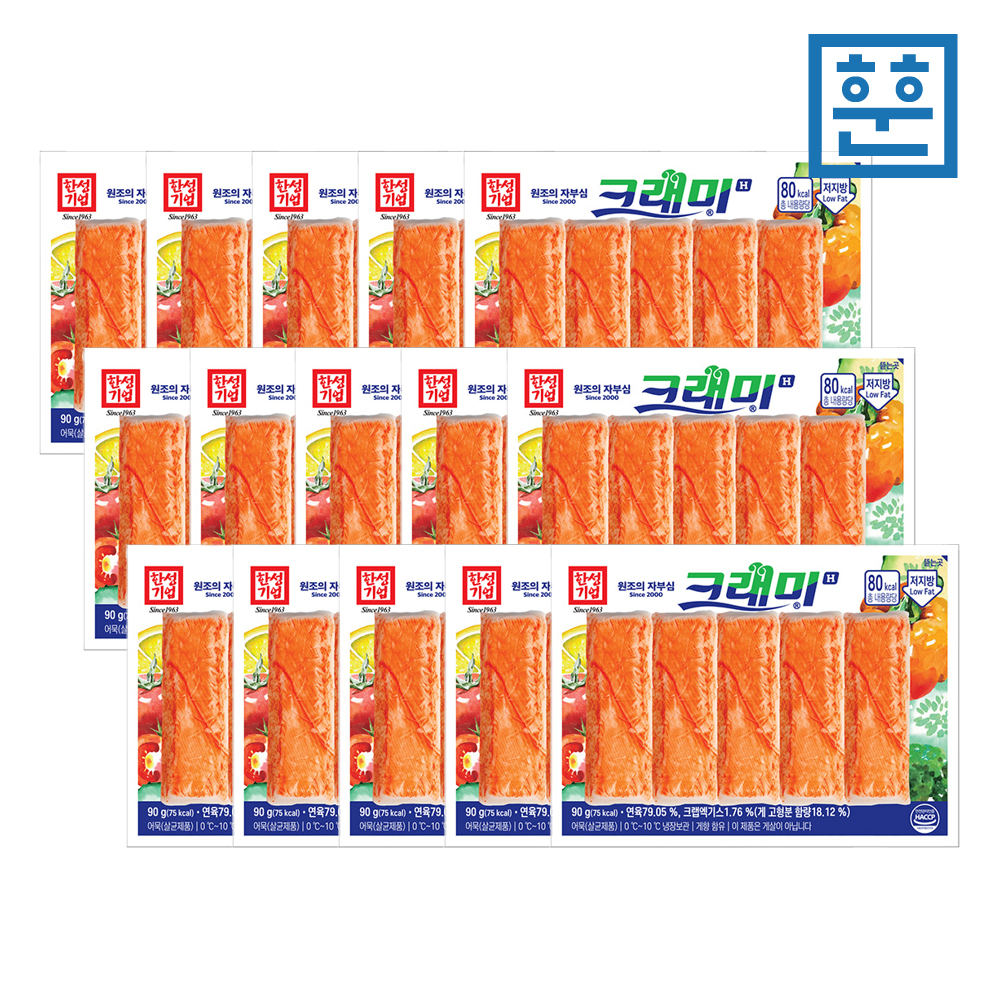 몬스터크랩 72g 15개 크래미 게맛살 한성기업 상품 이미지
