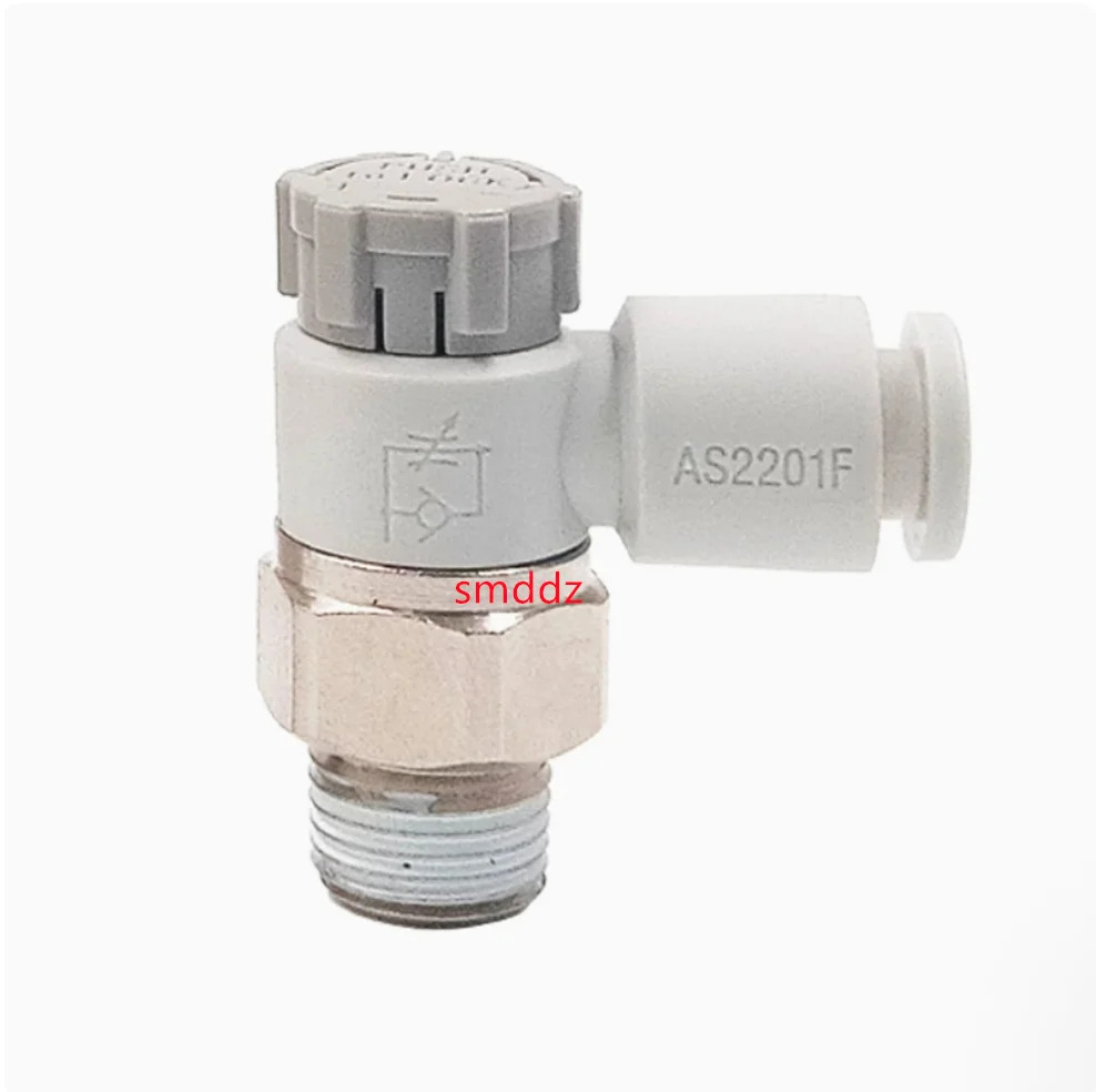 10pcs/속도 제어 밸브 커넥터 AS1201F-M5-04A AS1201F-M5-06A AS2201F-01-04SA AS2201F-01-06SA AS2201F-01-08SA