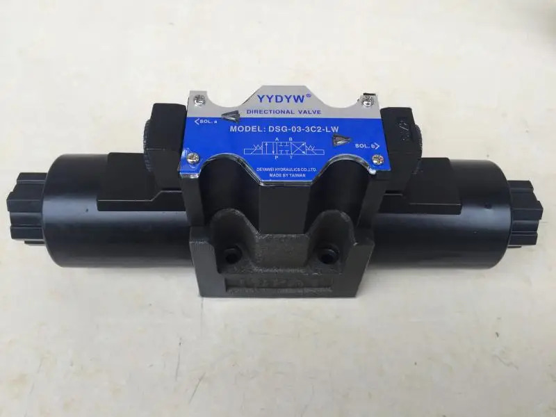YYDYW 유압 솔레노이드 밸브 방향 모델 DSG-03-3C2-LW DEYAWEI Hyoraulics CO LTD 대만