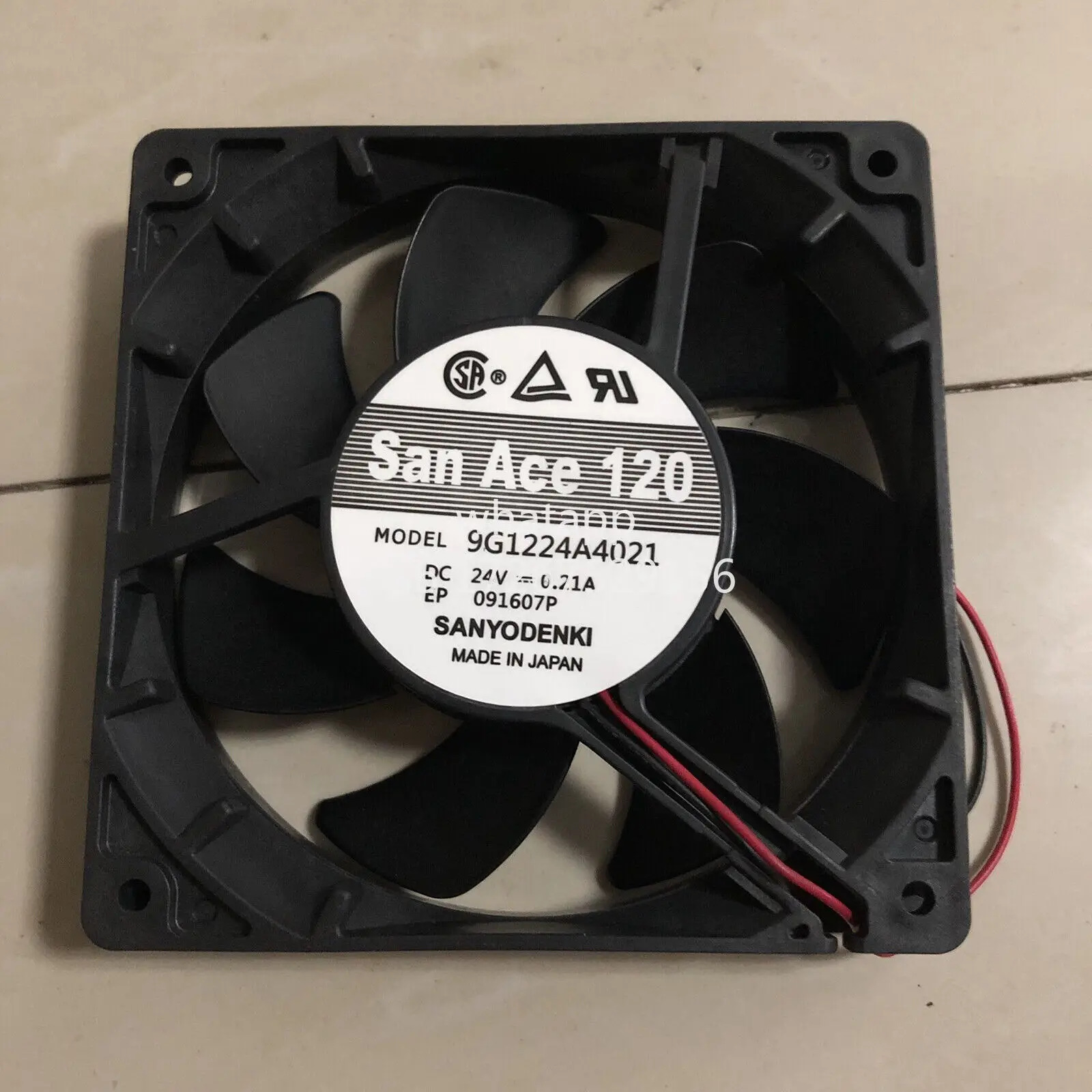 9G1224A4021 24v 0.21A San Ace 120 냉각팬기능