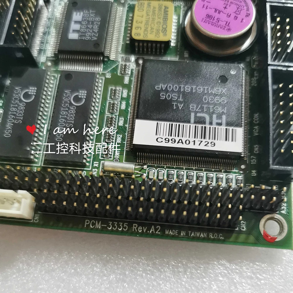 산업제어 기기 마더보드 리퍼 PCM-3335 Rev.A2