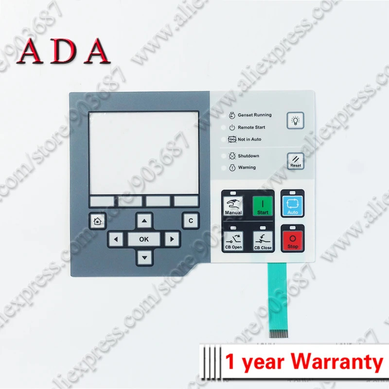 CUMM PCC3300 전원 명령 HMI 320 PCC3.3 멤브레키패드 키보드 스위치 디스플레이 부품 0300-6315-02 PN 0300631502