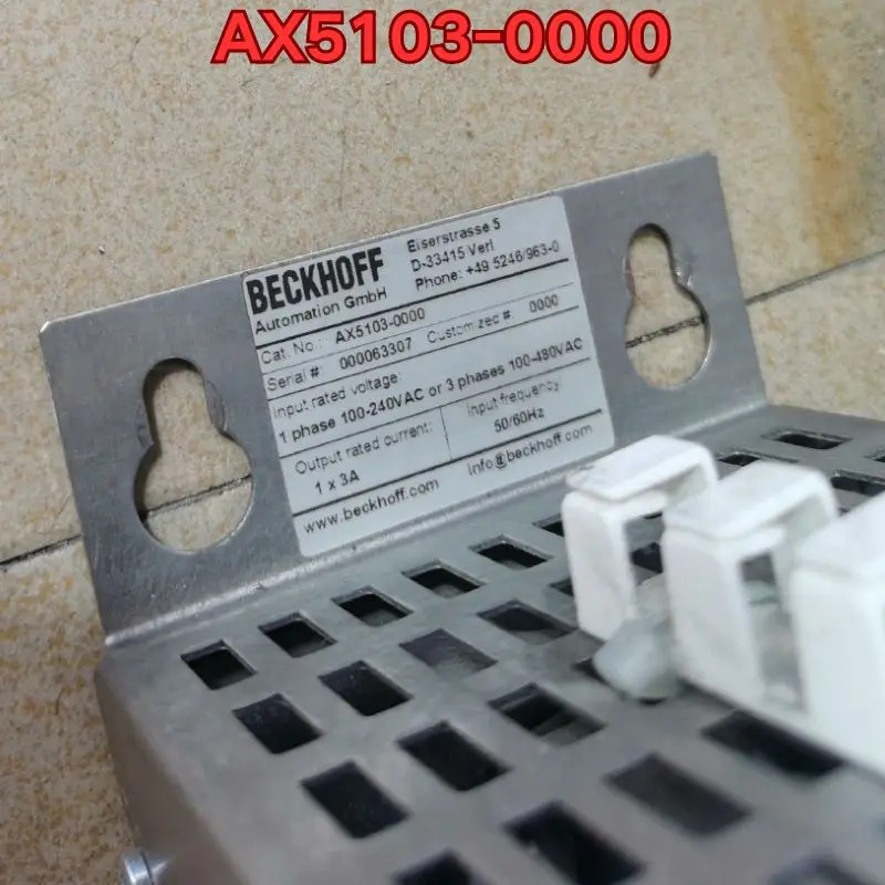 리퍼 AX5103-0000 서보 드라이브작동 상태