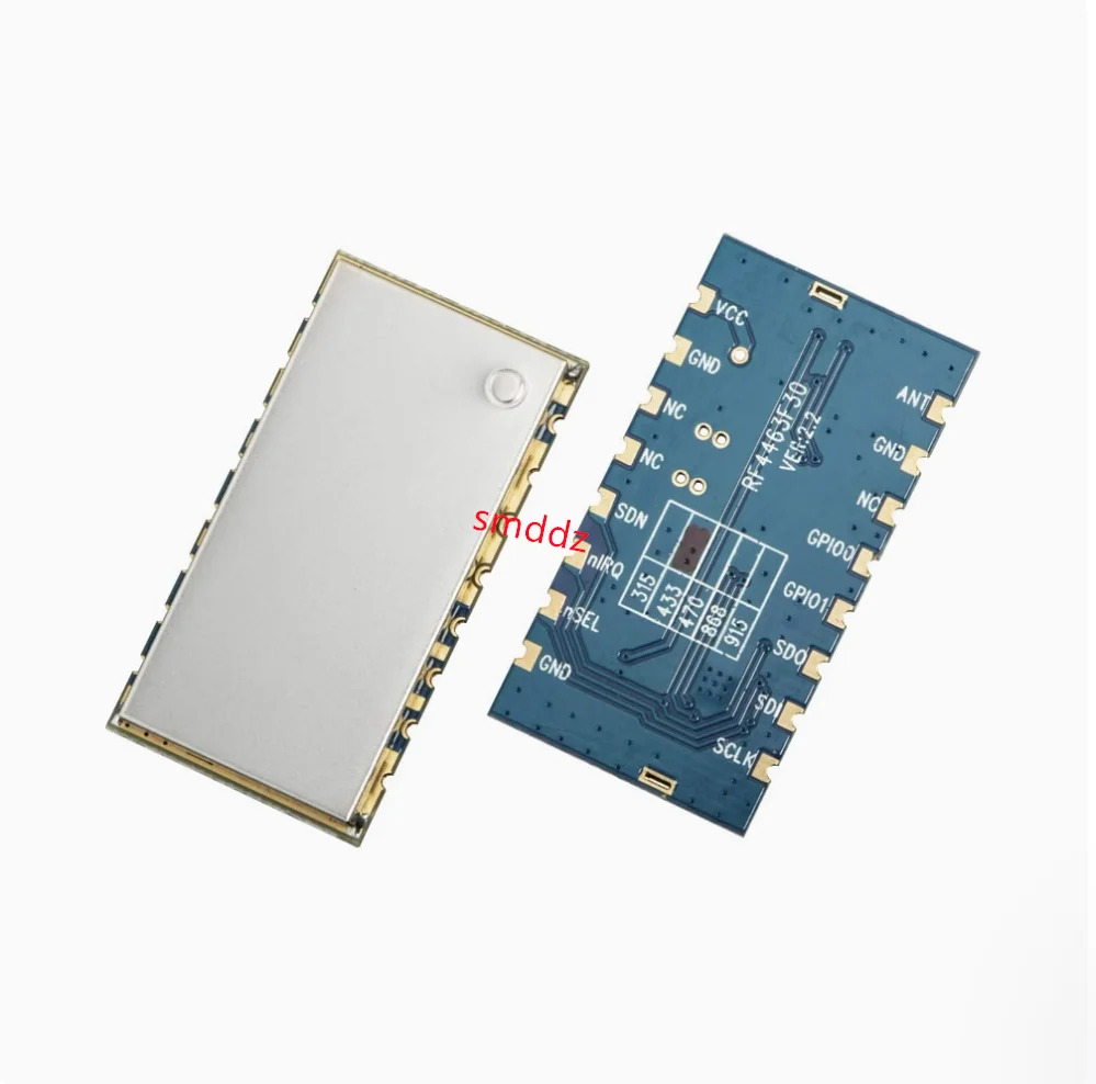 무선 프론트 엔드 트랜시버 모듈 고출력 초장거리 FSK/GFSK/SI4463 RF4463F30 /1W