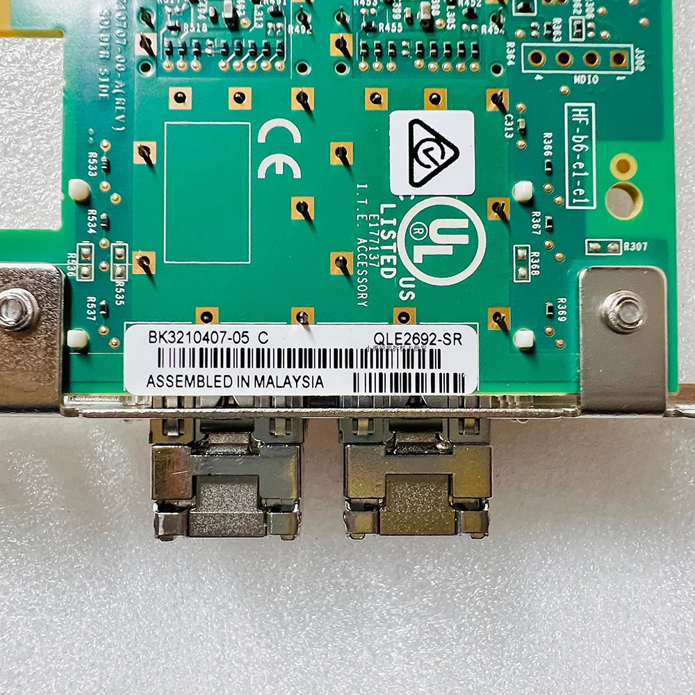 Qlogic QLE2692 QLE2692-SR 16Gb FC 듀얼 포트 파이버 채널 카드 HAB 카드용