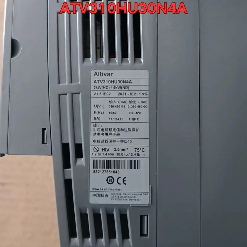 리퍼 기능 ATV310HU30N4A 3KW 정상