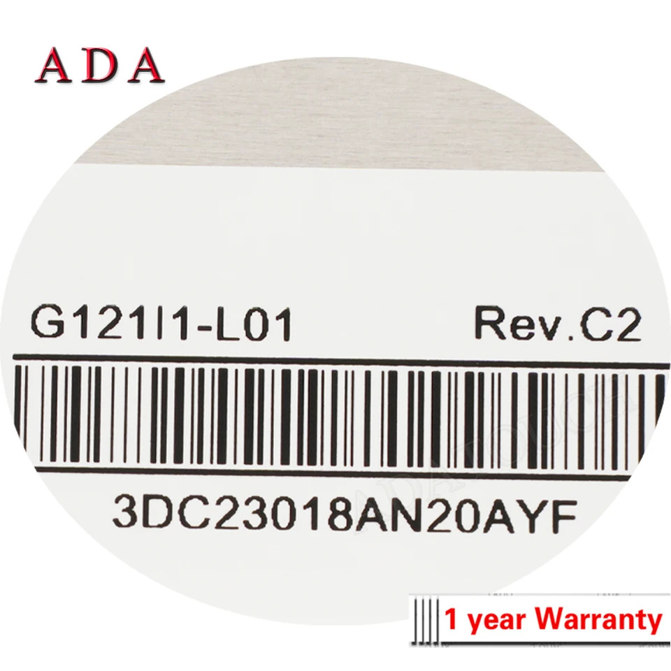 G121l1-L01 G121I1-L01 LCD 디스플레이 패널 G121 1-L01 Rev. C2 C3 C4 C5 신