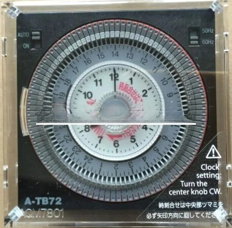 플랫 타이밍 스위치 자동 A-TB72-D-HR1A-220V ATB71018H1