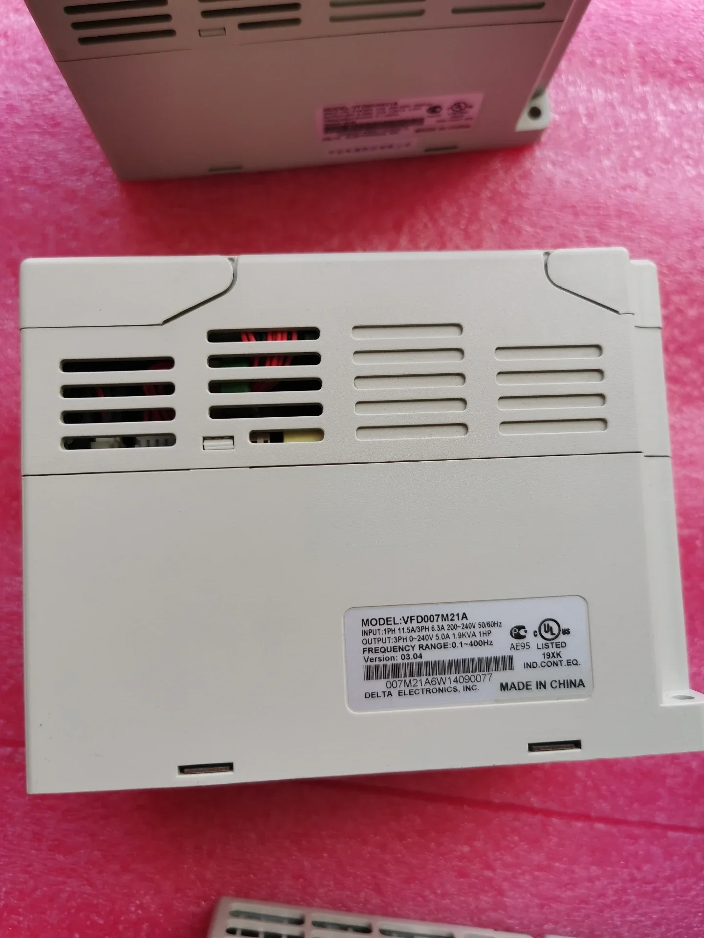 VFD004M21A VFD007M21A VFD015M21A VFD007M43B VFD015M43B VFD022M43B