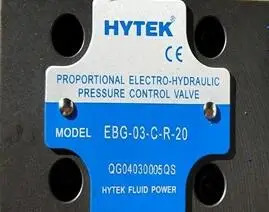 HYTEK 비례 ELECTRO-HYDRAULIC 압력 제어 밸브 EBG-03-C-R-20 EBG-03-H-R-20 EBG-06-C H-R-20 유체 동력