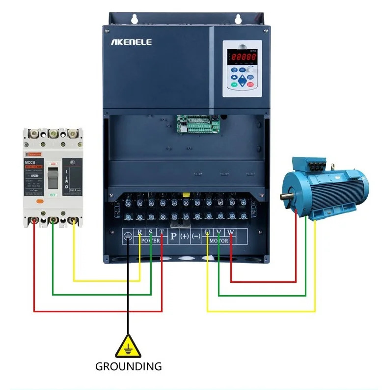 가변 주파수 드라이브 18.5KW 25hp호환 75Amps 0 3000HZ VFD 인버터/AC 드라이버 입력 3상220V 출력
