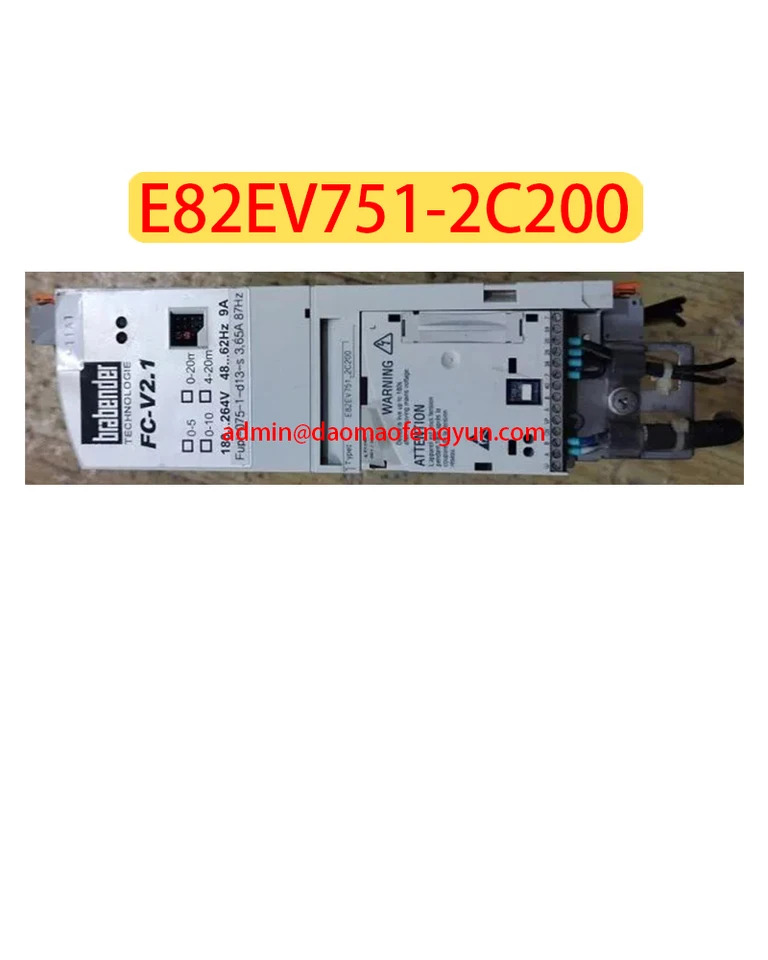 8200 벡터 E82EV751-2C200 컨버터 신