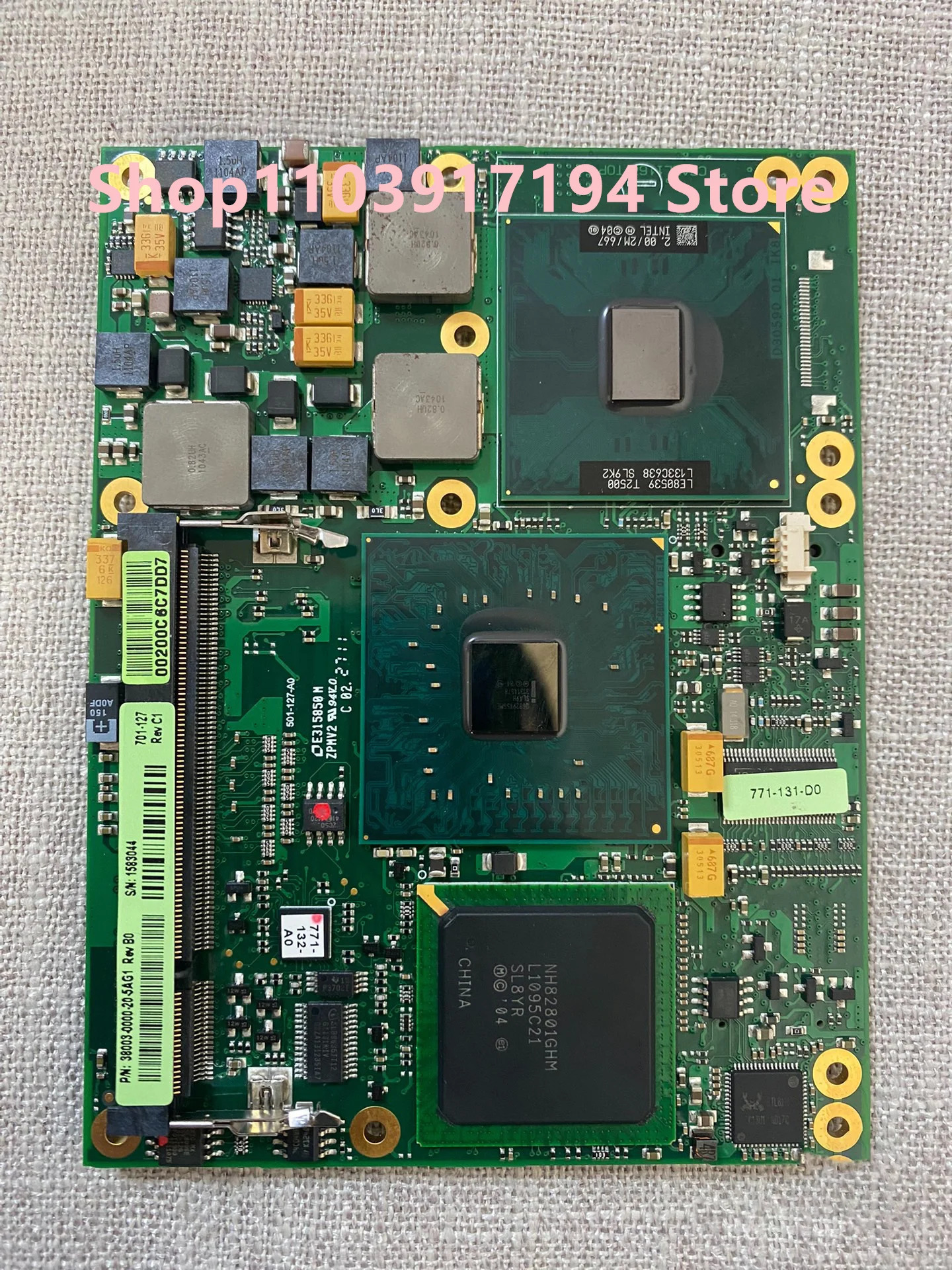 Kontron 산업제어 마더보드 ETX 장비 38003-0000-20-5AG1